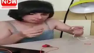 #girl #baap #beti #comedy #entertainment Earphone Battle b/w Baap Beti