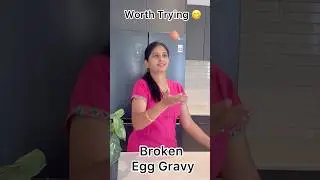 Very simple and flavorful Broken Egg Gravy! 🍳✨Amazing with Dosa, Idly, Chapathi/Roti and Rice.