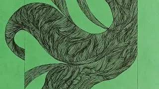Different line patterns drawing| Beautiful abstract art🎨 #art #artist #lineart #drawing #abstractart