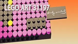Lego Art set 31197 Andy Warhal Marilyn Monroe