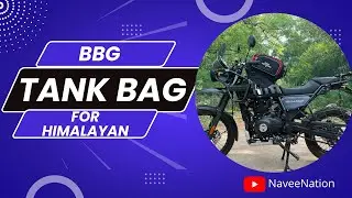 Best Tank Bag for HIMALAYAN | BBG Tank Bag | #RE Himalayan #accessories #Tamil