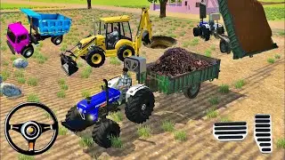 Indian vehicles loding soil in trolley . New update,😰 #viral #track #jcb #games #xcavator #thar 