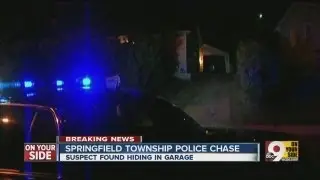 Springfield Township chase ends in Northside garage