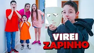 VIREI O ZAPINHO & ASSUSTEI MINHA FAMÍLIA NA CASA NOVA - PARTE 2