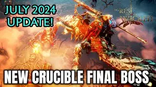 No Rest for the Wicked CRUCIBLE Cyvion The Knight Echo Boss Fight (July 25, Update)