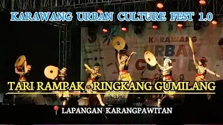 Karawang Urban Culture Fest 1.0 | Tari Rampak by Ringkang Gumilang