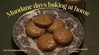An introvert diary| staying in my room 24/7| baking matcha cookies, strawberry shortcake & sables