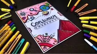 Consumer Awareness Project Front Page Design | Consumer Awareness Project Cover Decoration Ideas