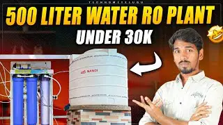 RO Water Plant Installation Under ₹30,000 | Complete Setup & Cost Breakdown