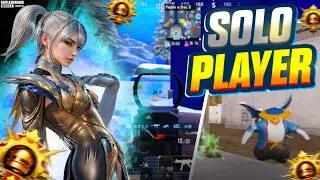Intense Solo Vs Squad 1v4 in Crown Lobby Gameplay | PUBG MOBILE