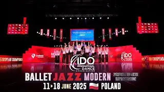 DANCECONTINENT | Slovak Republic | Children Formations | IDO Jazz Dance European Championship 2025