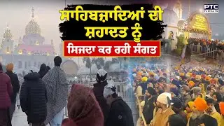ਨਿੱਕੀਆਂ ਜਿੰਦਾਂ ਵੱਡੇ ਸਕੇ ,ਸਾਹਿਬਜ਼ਾਦਿਆਂ ਦੀ ਸ਼ਹਾਦਤ ਨੂੰ ਕੀਤਾ ਜਾ ਰਿਹਾ ਸਿਜਦਾ | Punjabi News