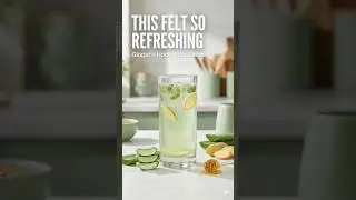 Смесь имбиря, меда и алоэ (простой освежающий напиток) #elbinshealth #shorts #yearofyou