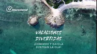 &iexcl;CONEXOO Y RAIOLA SURFEAN LA OLA!