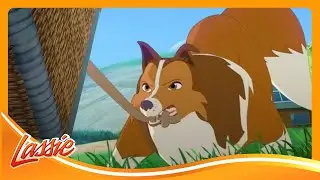 🐕 Храбрая собака Лесси помогает подруге справиться со страхом 🐶 Мультфильм для детей @VIEWEDkids