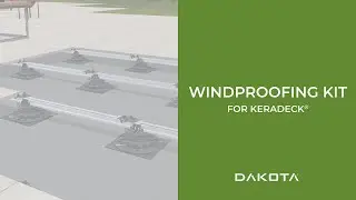 DAKOTA - WINDPROOFING KIT FOR KERADECK - EN