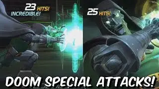 Dr. Doom Special Attacks & Animations Early Look! - Marvel Contest of Champions