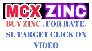 BUY ZINC 13JUNE |mcx tips today | Mcx Free Commoditytips|MCX ZINC INTRADAY TRADING STRATEGY
