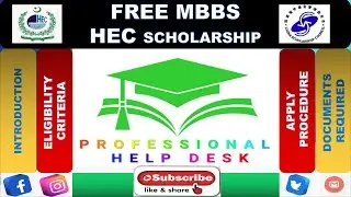 Free MBBS Through HEC, Pakistan || CGS Scholarship Program || An Overview || Best Opportunity
