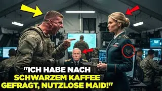 Man befahl ihr, Kaffee zu bringen – bis der General sie sah und erstarrte