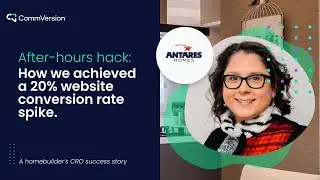 How Antares Homes boost website conversions by 20% during after hours | SmartChat Success Story
