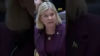 Magdalena Andersson i t&aring;rar i Riksdagen