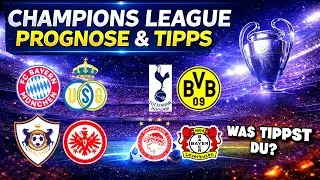 Bayern, BVB & Co. 🔥 Champions League 7. Spieltag Prognose & Tipps 2025/26