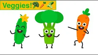 Vegetables Learning Cartoon - Veggies Kids Video - Funny Vegetables Video - Kids Vegetables Cartoon