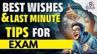 Last minute Exam Tips | Senior Scientific Assistant | GSSSB Exam 2026 | 10 : 00 PM