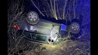 Autofahrer verletzt sich bei Unfall in Rahden