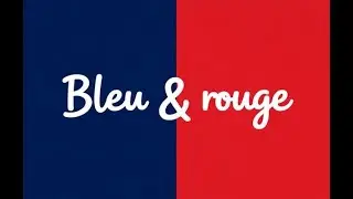 Bleu & rouge - rap fran&ccedil;ais urbain, trap moderne sombre m&eacute;lodique #rapfrancais, #trapfr,#rapurbain,