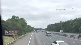 First Berkshire X74 - High Wycombe High Street to Farnham Road Lidl