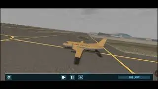 Flight Dedalo Fly SAAB 340                           FULL LANDING  Chongqing   🛬   GuangZhou