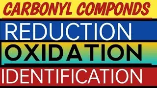 OXIDATION Reduction ALDEHYDES/KETONES