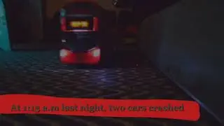 Car Crash Test with RC Cars