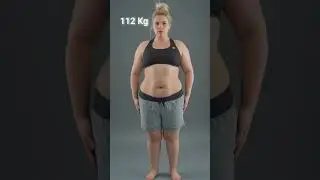 Female Body Transformation From 150Kg to 55Kg #body #transformation #fitness #timelapse #weightloss