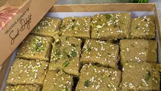 Till Gud ki barfi recipe | तिल गुड़ की बर्फ़ी | Sesame seeds chikki |Til gud recipe | TIL ki barfi 