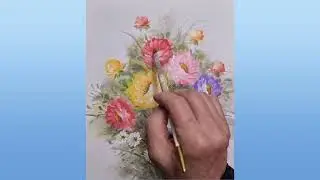 #초보자도 쉽게 따라 그리기| 아크릴페인팅 | 유화 | #Oil Painting | #Acrylic Painting [282]힐링영상취미미술 