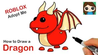How to Draw a Dragon | Roblox Adopt Me Pet