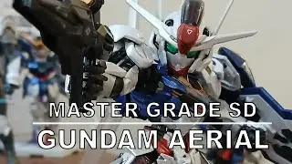 [GUNPLA] MGSD Gundam Aerial รีวิวและทำสี