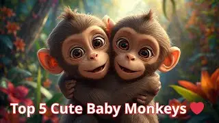 Top 5 cutest and most affectionate baby monkey moments