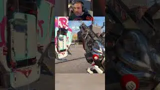 Реакция на новый Flatline Road Rage и Inspect #apexlegends #coachhoskees