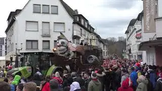 Veilchendienstagszug in Attendorn am 25 02 2020