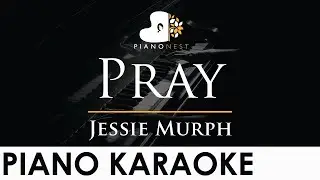 Jessie Murph - Pray - Piano Karaoke Instrumental Cover with Lyrics