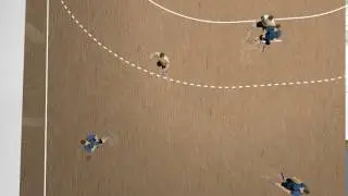 Offensive tactic &mdash; Give and go 2 | Handball at school | IHF Education Centre