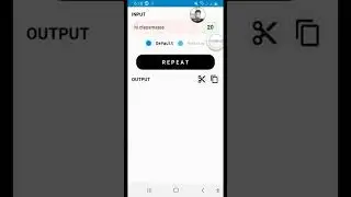 Text Repeater App android