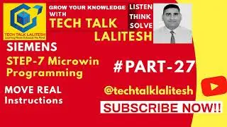 #PART27 MOVE REAL INSTRUCTION IN #STEP-7#MICROWIN #SIEMENS #SOFTWARE S7-200 MICROWIN TUTORIALS HINDI