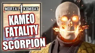 Mortal Kombat 1 - Скорпион Камео Фаталити