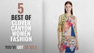 Clover Canyon Women Fashion [2018 Best Sellers]: Clover Canyon Sportswear Women's Cascading