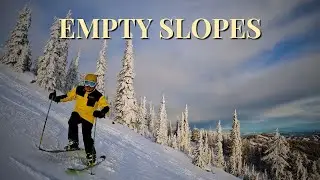 Empty Slopes & Pure Winter at Mt Baldy Ski Resort (Canada, BC) Review